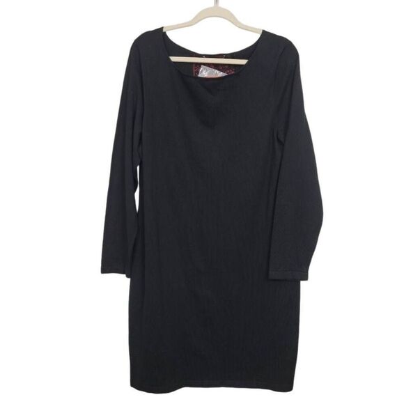 NWT Peruvian Connection‎ Lara Sheath Pima Cotton Sweater Dress Sz XL Pullover - Picture 1 of 7